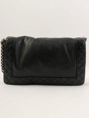 2014 Caviar Skin Boy Chanel Chain Shoulder Bag in Black