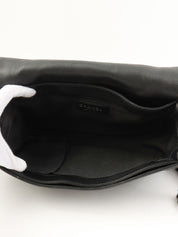 2014 Caviar Skin Boy Chanel Chain Shoulder Bag in Black