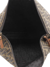 FF Zucca图案棕色单肩包