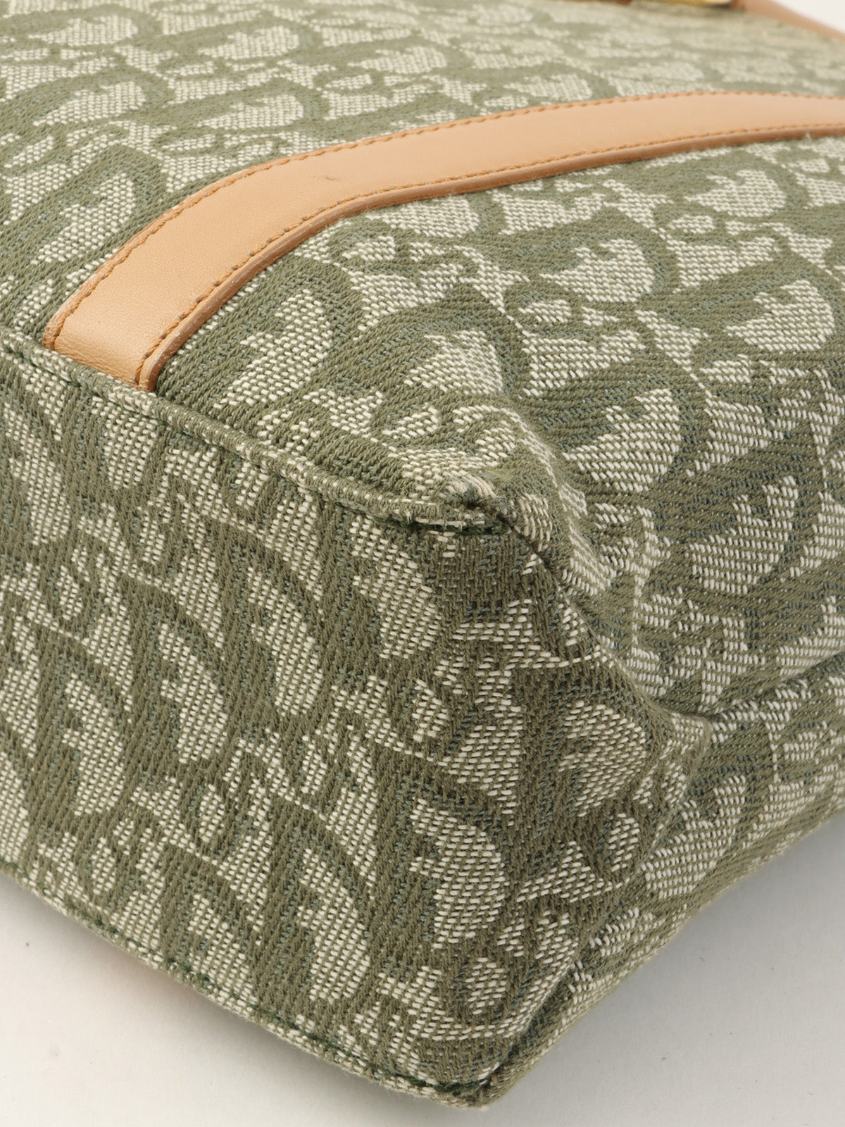 トロッターパターンハンドバッグ グリーン