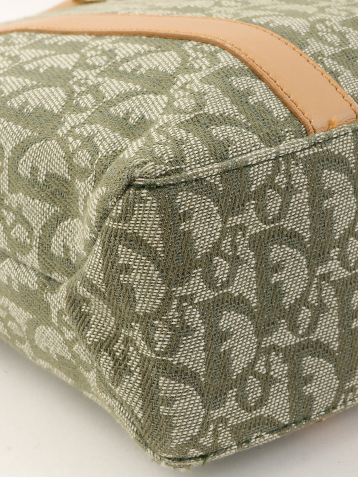 トロッターパターンハンドバッグ グリーン