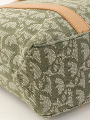 トロッターパターンハンドバッグ グリーン