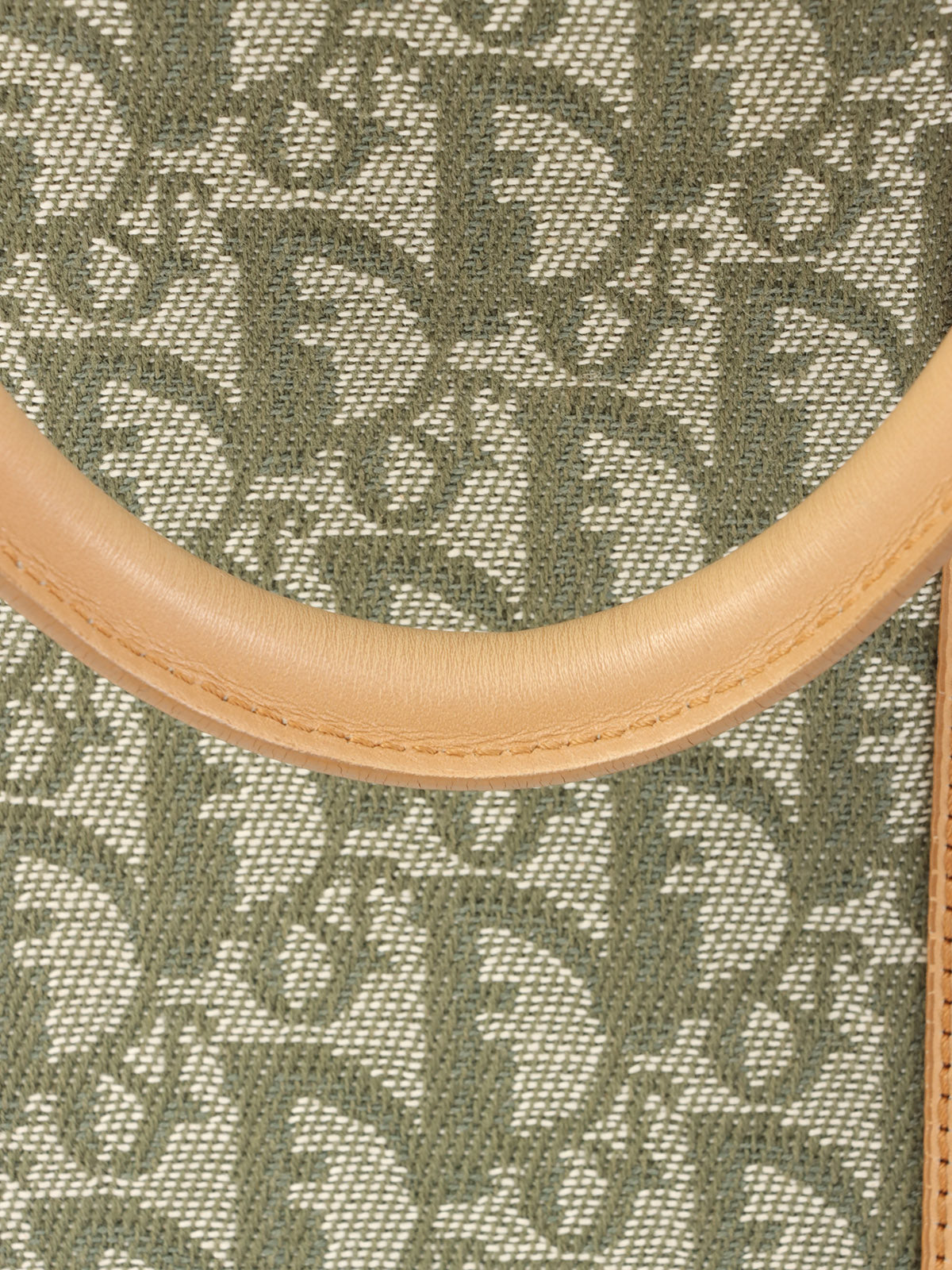 トロッターパターンハンドバッグ グリーン