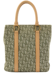 トロッターパターンハンドバッグ グリーン