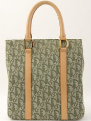 トロッターパターンハンドバッグ グリーン