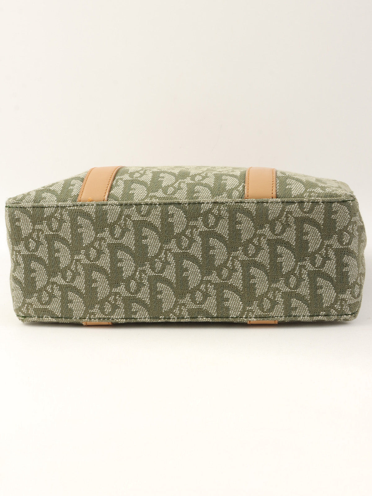 トロッターパターンハンドバッグ グリーン