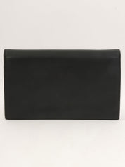 ロゴエンボスロングウォレット ブラック