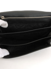 黑色压纹Logo长款钱包