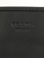 ロゴエンボスロングウォレット ブラック