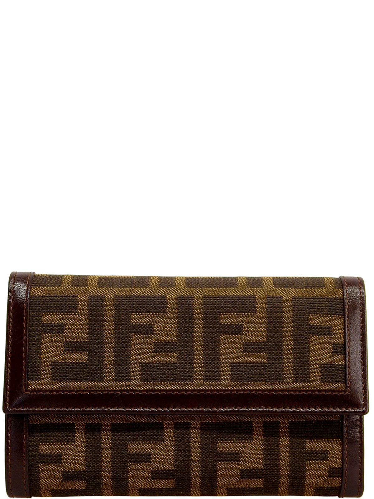 FFズッカパターンウォレット ブラウン