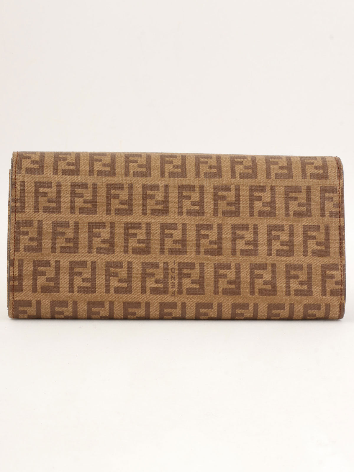 FF 西葫芦图案长款钱包（棕色）