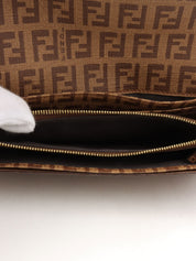 FF 西葫芦图案长款钱包（棕色）