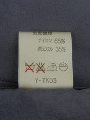 Design Stitch Trench Coat Gray