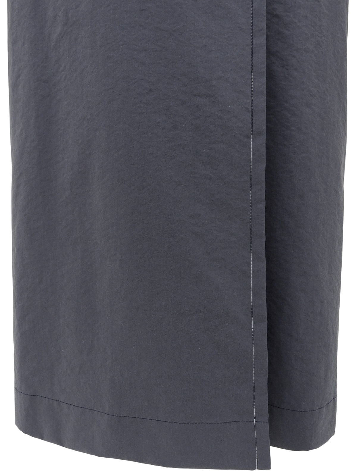 Design Stitch Trench Coat Gray