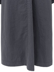 Design Stitch Trench Coat Gray