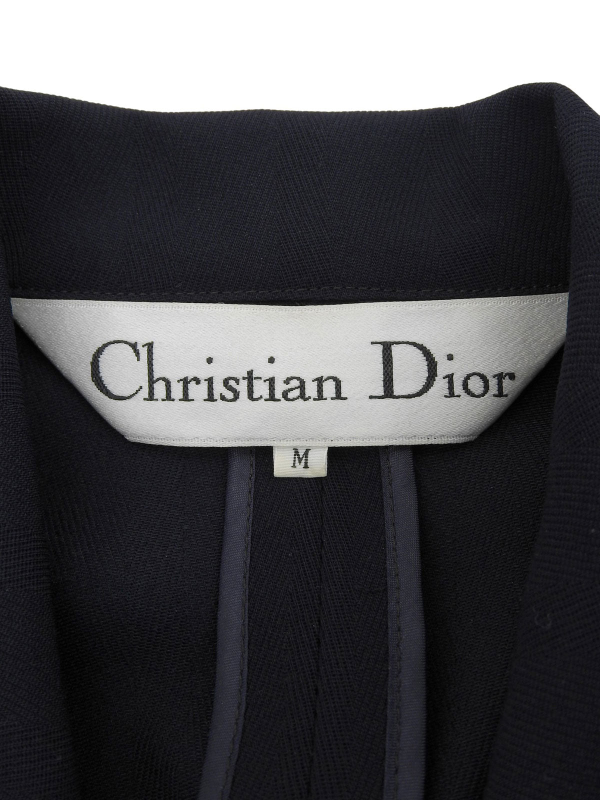 ロゴエンブレム刺繍ジャケット ネイビー