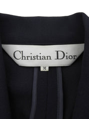 ロゴエンブレム刺繍ジャケット ネイビー