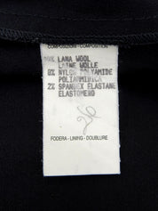 トム・フォード期 ロゴスナップボタン長袖シャツ ブラック