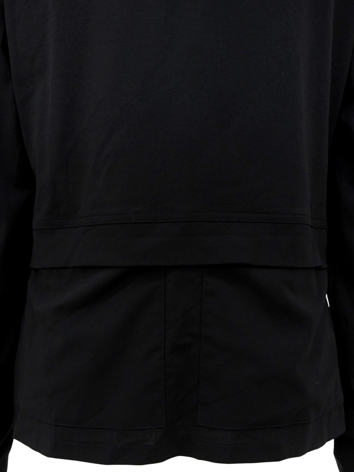 トム・フォード期 ロゴスナップボタン長袖シャツ ブラック