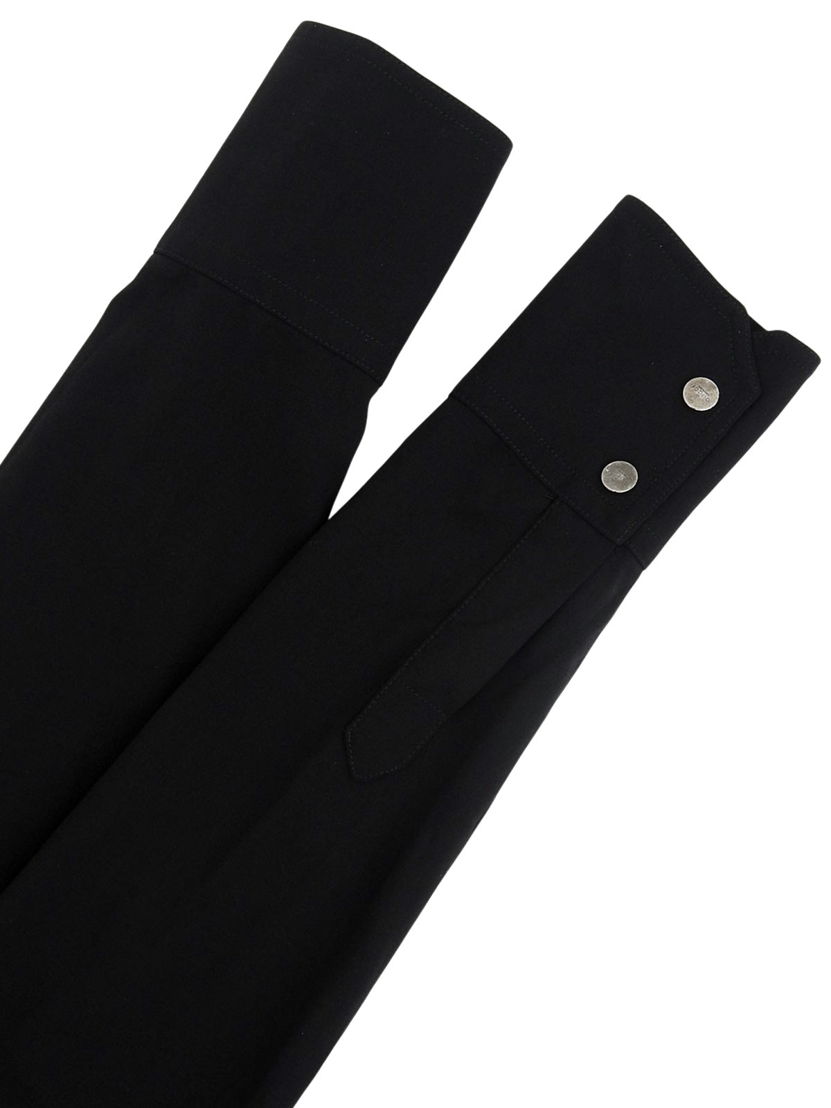 トム・フォード期 ロゴスナップボタン長袖シャツ ブラック