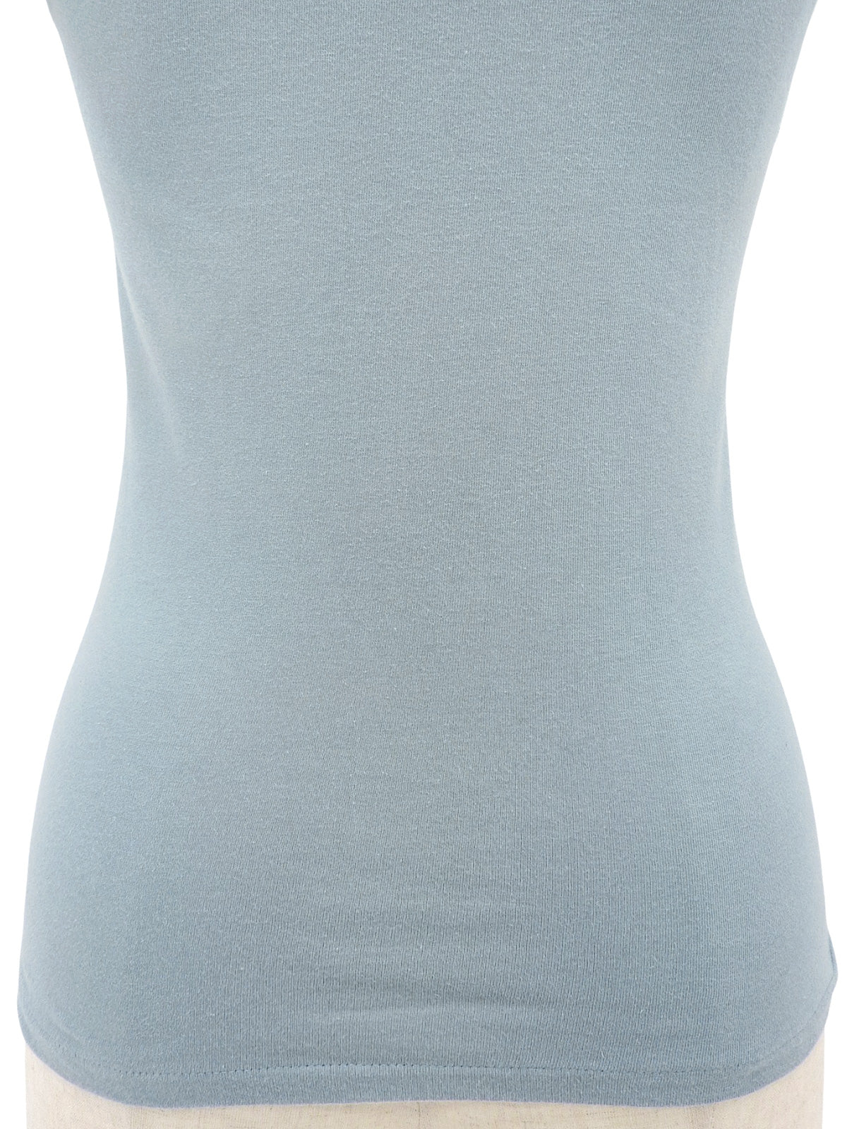 ポケットデザインレースアップ半袖Tシャツ ライトブルー