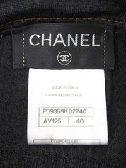 CC Mark Button Knit Cardigan Gray