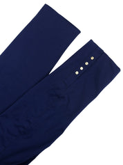 Logo Button Design Tailored Jacket Blue