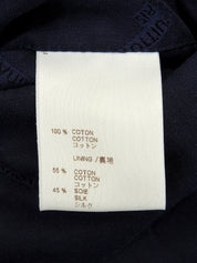 2006 Stitch Design Zip-Up Blouson Navy