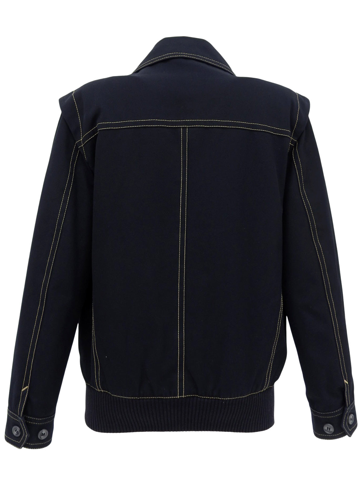 2006 Stitch Design Zip-Up Blouson Navy