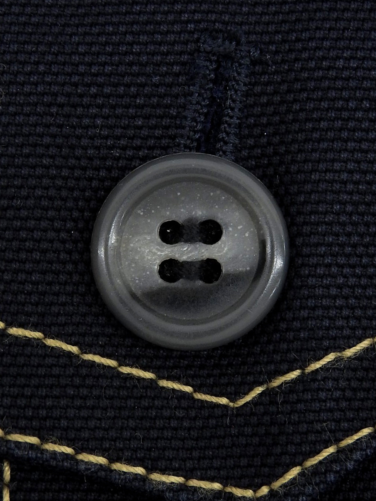 2006 Stitch Design Zip-Up Blouson Navy