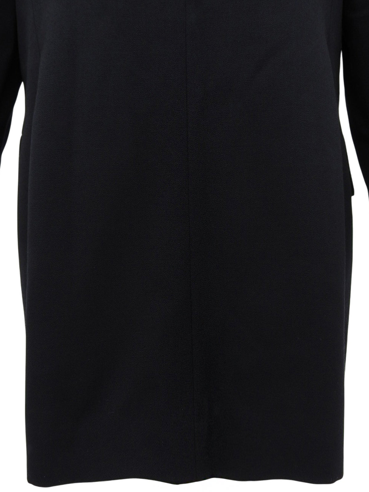 ウールダブルブレストジャケット ブラック