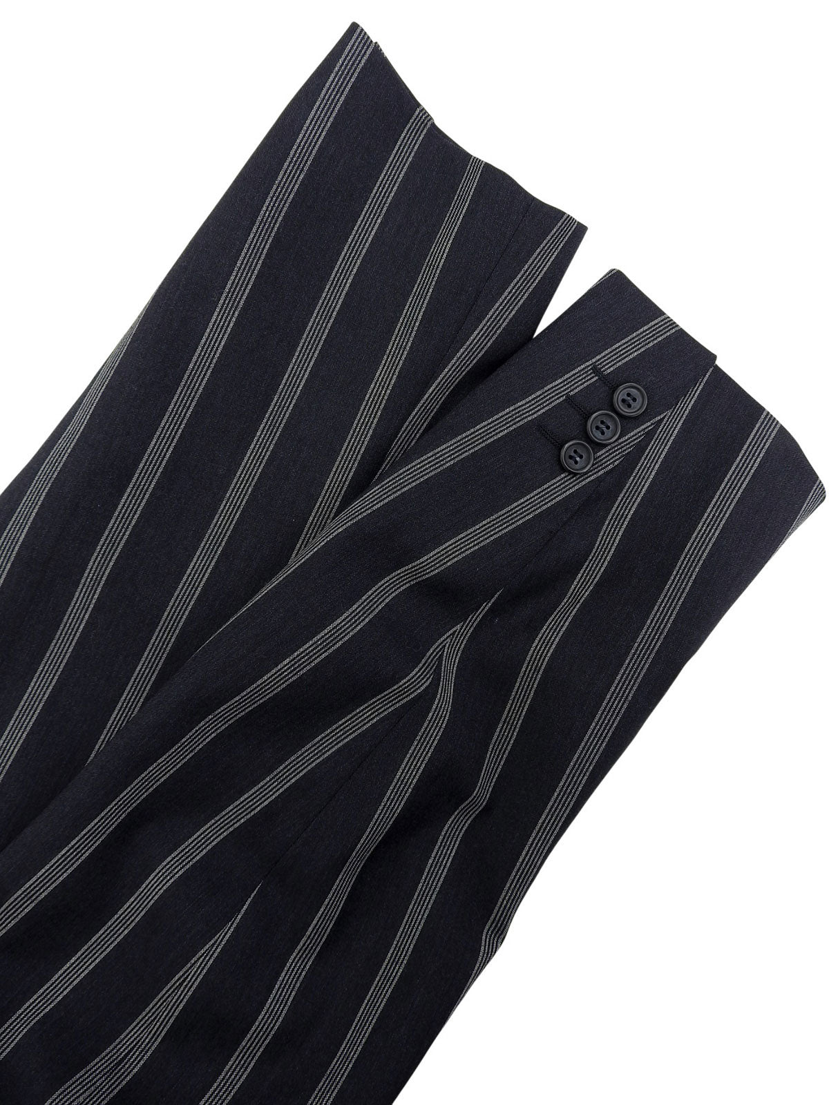 ストライプパターンジャケット ネイビー/ホワイト