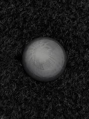 ウールビッグカラーダブルブレストコート ブラック