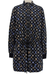 Monogram Pattern Reversible Jacket Black/Multi