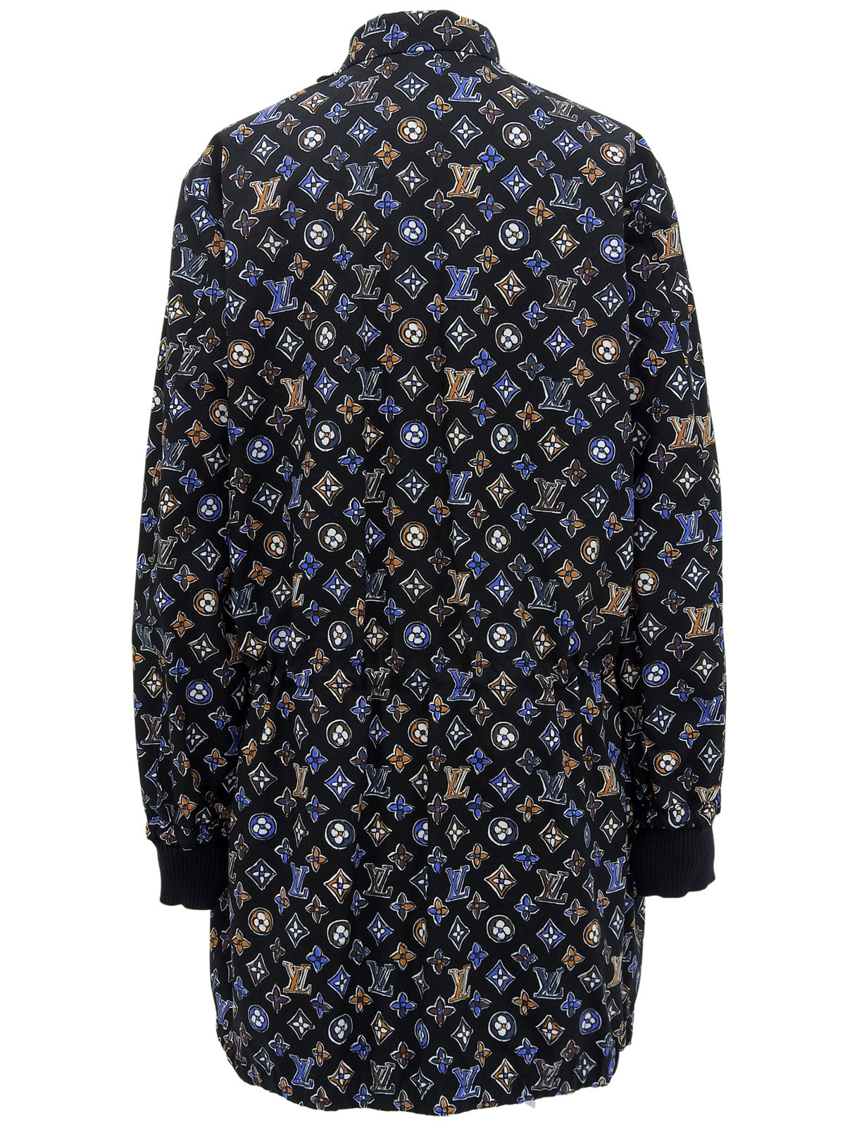 Monogram Pattern Reversible Jacket Black/Multi