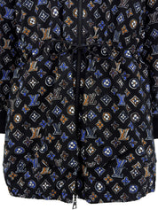 Monogram Pattern Reversible Jacket Black/Multi