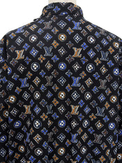 Monogram Pattern Reversible Jacket Black/Multi