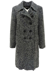 ブークレロングコート グレー