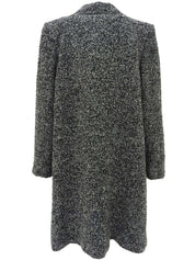 ブークレロングコート グレー