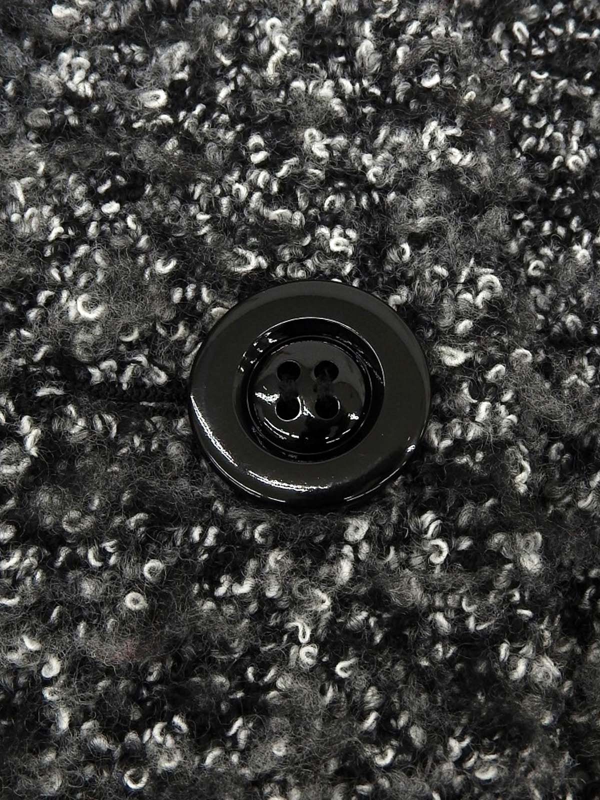 ブークレロングコート グレー