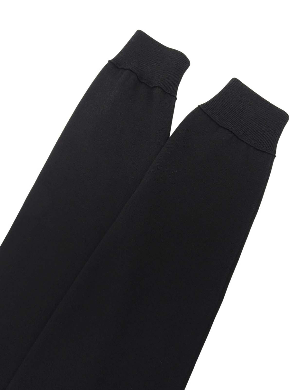 ロゴジップアップニットカーディガン ブラック