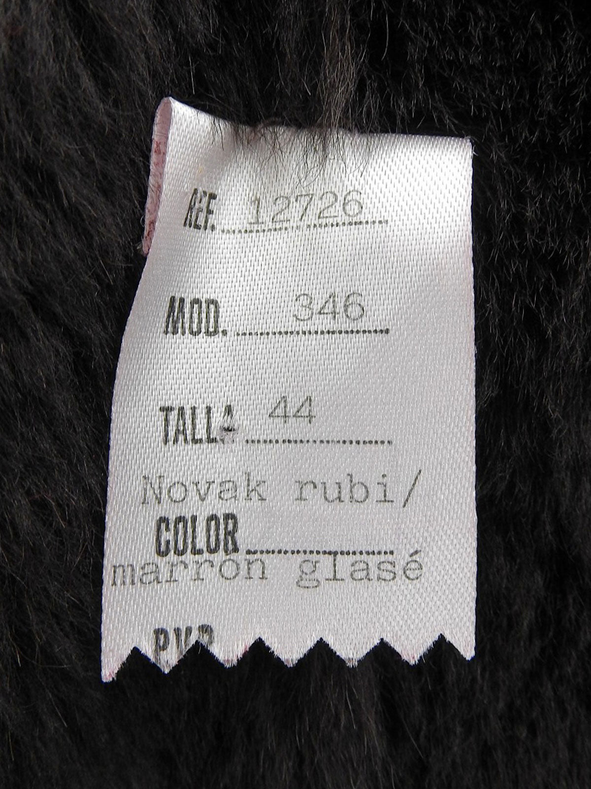 ムートンスタンドカラーコート レッド