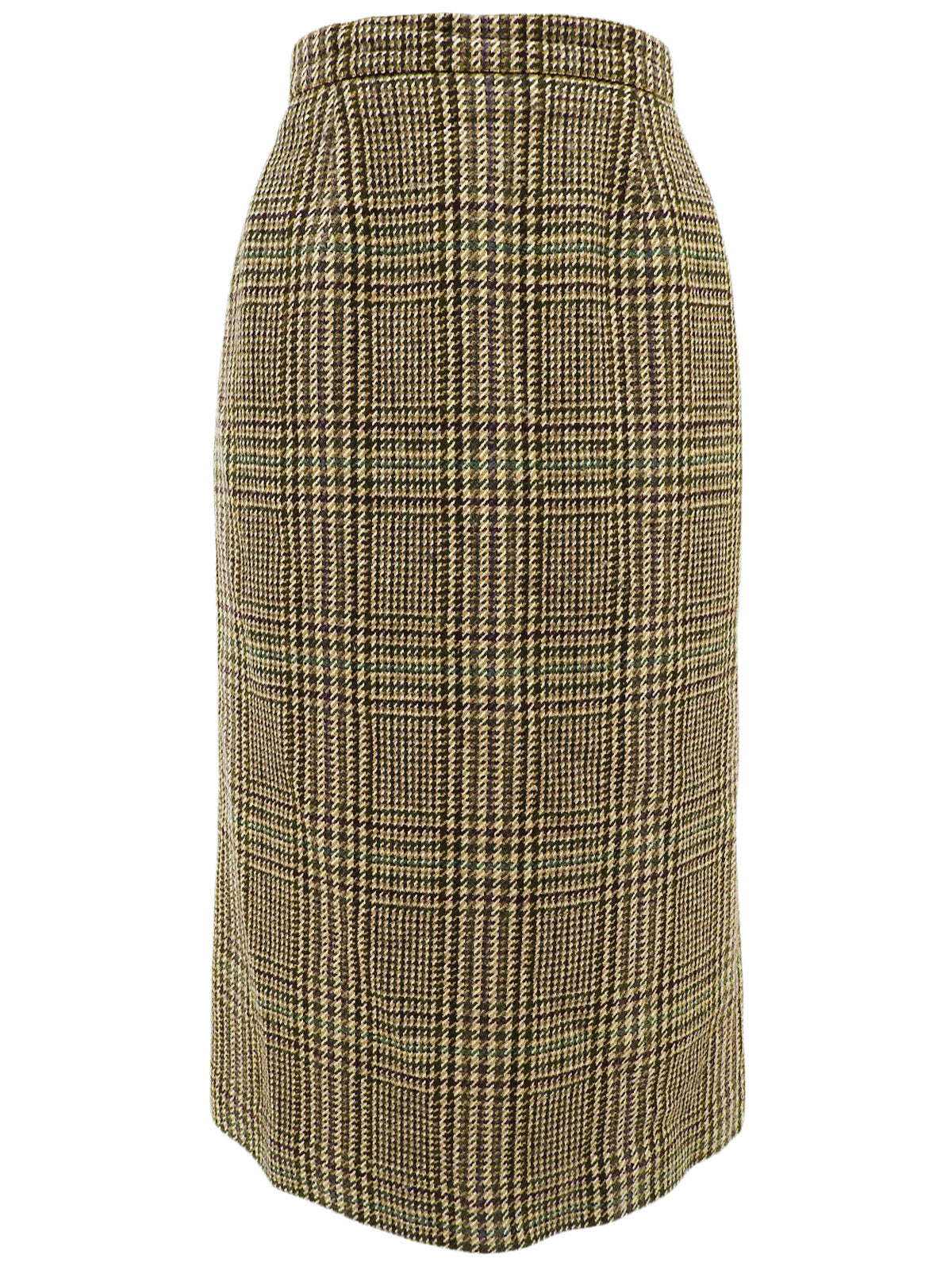 Check Pattern Set in Brown/Green/Multi