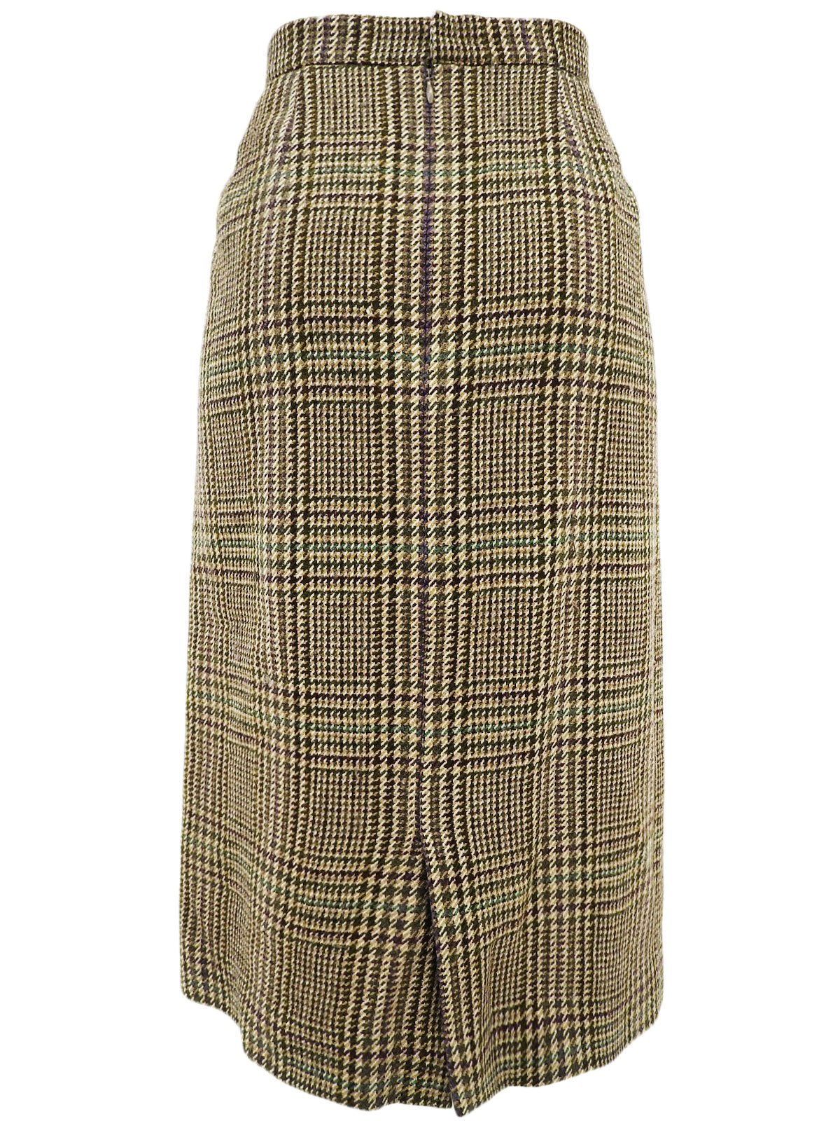 Check Pattern Set in Brown/Green/Multi