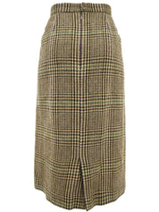 チェックパターンセットアップ ブラウン/グリーン/マルチ