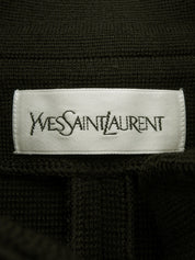 チャイナボタンニットセットアップ ブラック