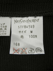 チャイナボタンニットセットアップ ブラック