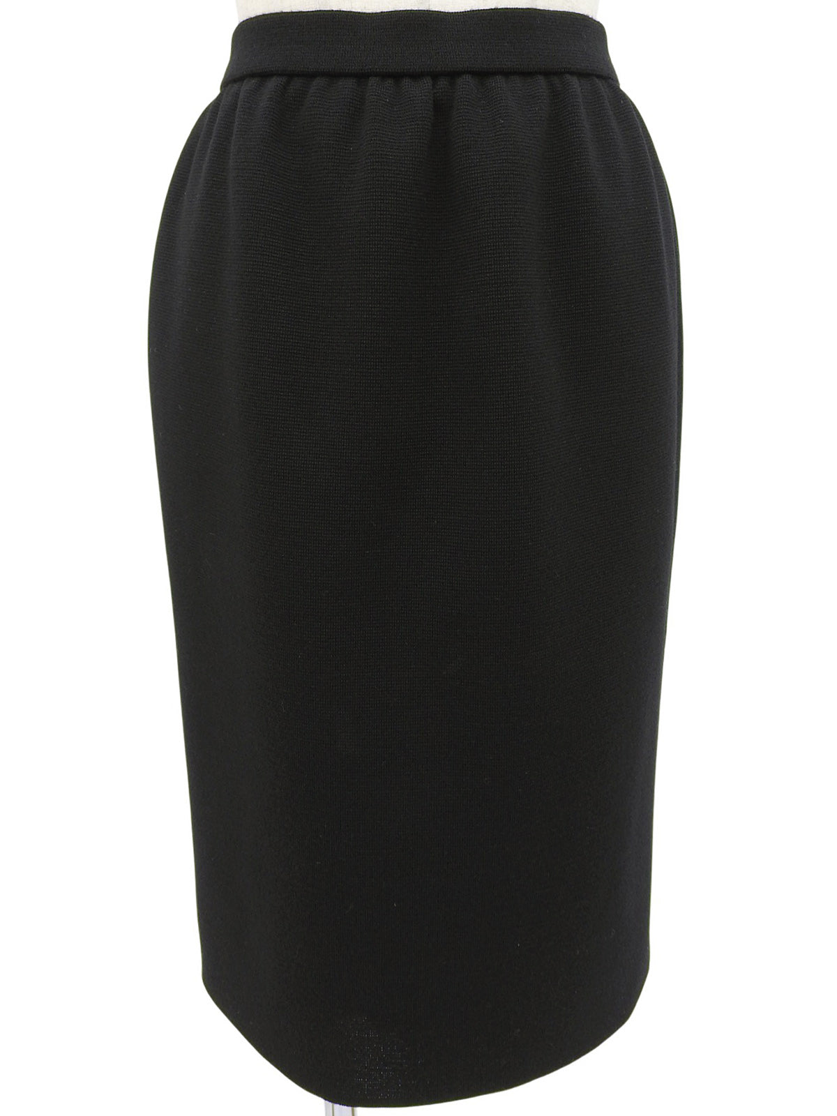 チャイナボタンニットセットアップ ブラック