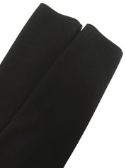 チャイナボタンニットセットアップ ブラック