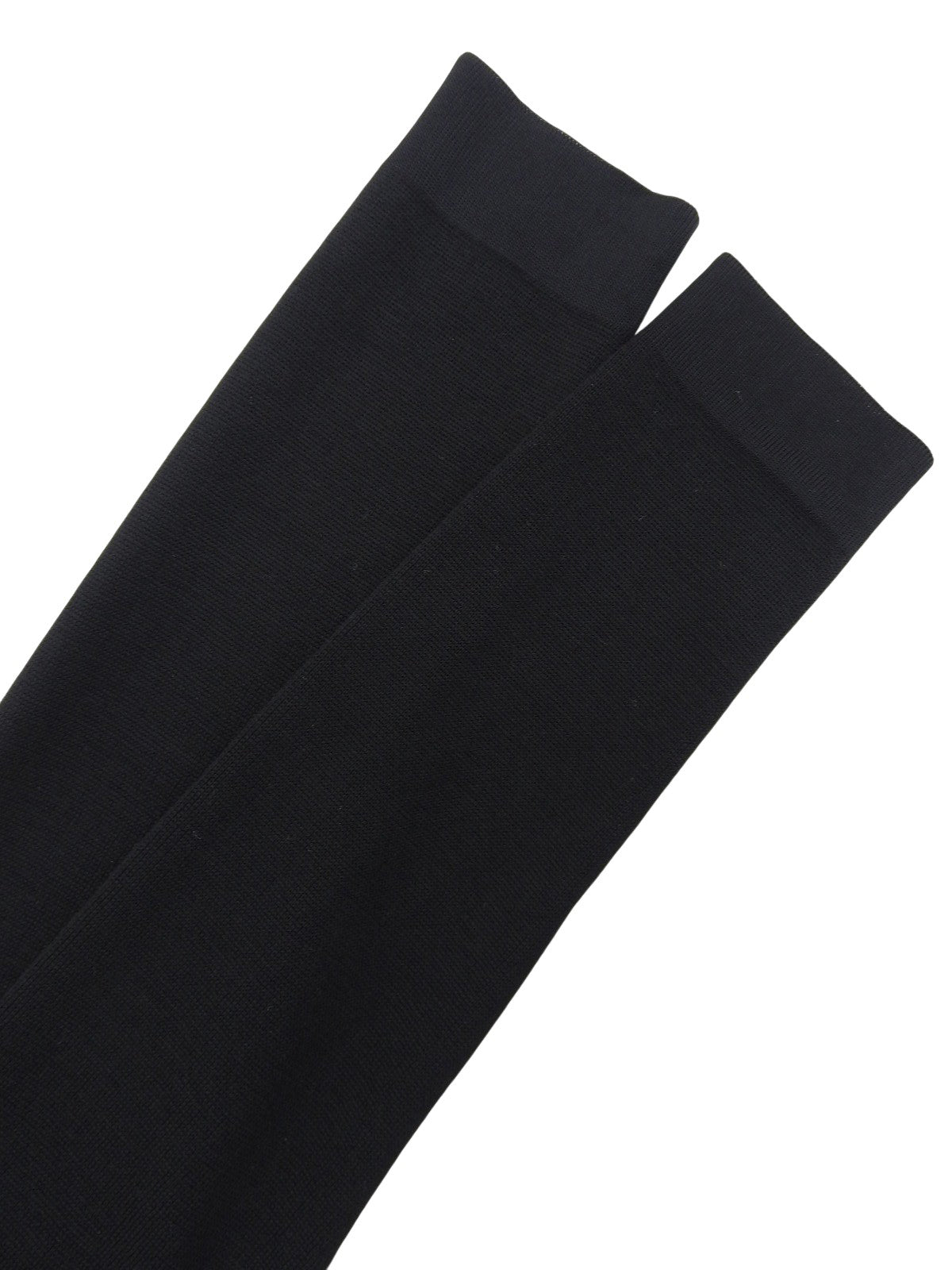 CCマークボタン長袖プリーツワンピース ブラック